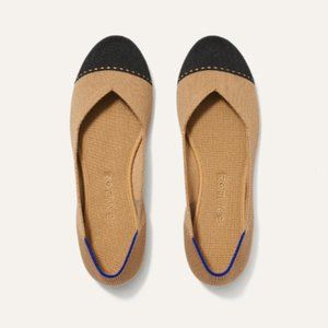 Rothys Camel Captoe Size 9